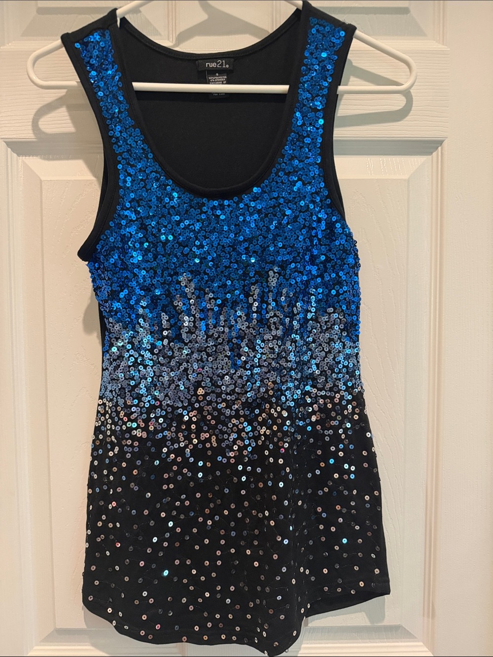 Rue21 Black Scoop Neck Tank Top